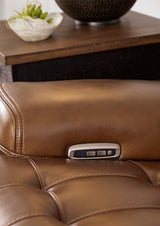 Temmpton Chocolate 6-Piece Power Reclining Sectional (Online Special Price) - Ornate Home