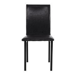 Tempe Brown / Black 5-piece Dinig Table Set - Ornate Home