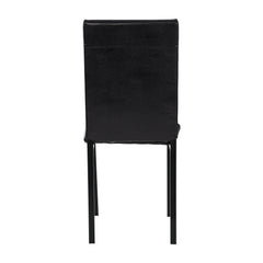 Tempe Brown / Black 5-piece Dinig Table Set - Ornate Home