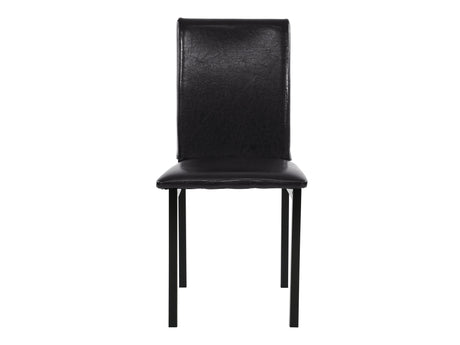 Tempe Brown/Black Side Chair (Set of 2) - Ornate Home