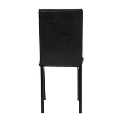 Tempe Brown/Black Side Chair (Set of 2) - Ornate Home