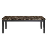 Tempe Rich Faux Marble/Black 3-Piece Pack Occasional Set - Ornate Home