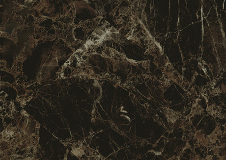 Tempe Rich Faux Marble/Black/Brown Writing Desk and Chair - Ornate Home