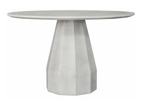 Templo Antique White Outdoor Dining Table - Ornate Home