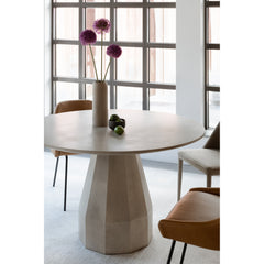 Templo Antique White Outdoor Dining Table - Ornate Home