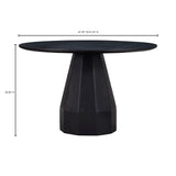 Templo Black Outdoor Dining Table - Ornate Home