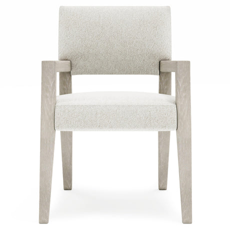 Tempo Larza/Light Beige Arm Chair - Ornate Home