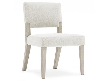 Tempo Larza/White/Cream Side Chair - Ornate Home