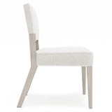 Tempo Larza/White/Cream Side Chair - Ornate Home