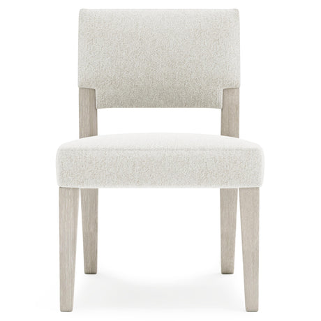 Tempo Larza/White/Cream Side Chair - Ornate Home