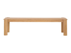 Tempo Natural Outdoor Dining Bench - Ornate Home
