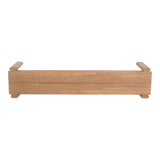 Tempo Natural Outdoor Dining Bench - Ornate Home