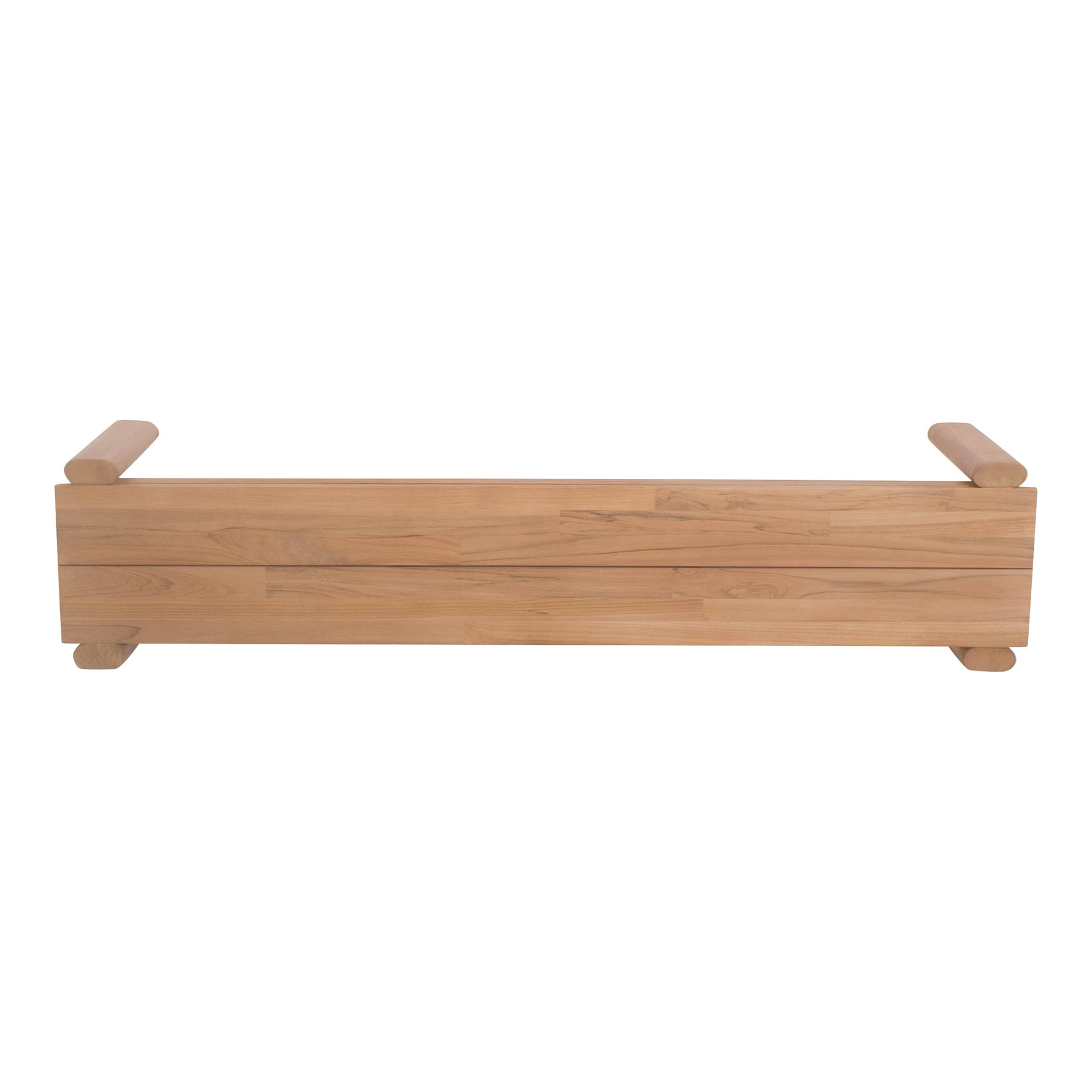 Tempo Natural Outdoor Dining Bench - Ornate Home