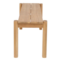 Tempo Natural Outdoor Dining Bench - Ornate Home