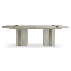 Tempo Satin Nickel Dining Table - Ornate Home