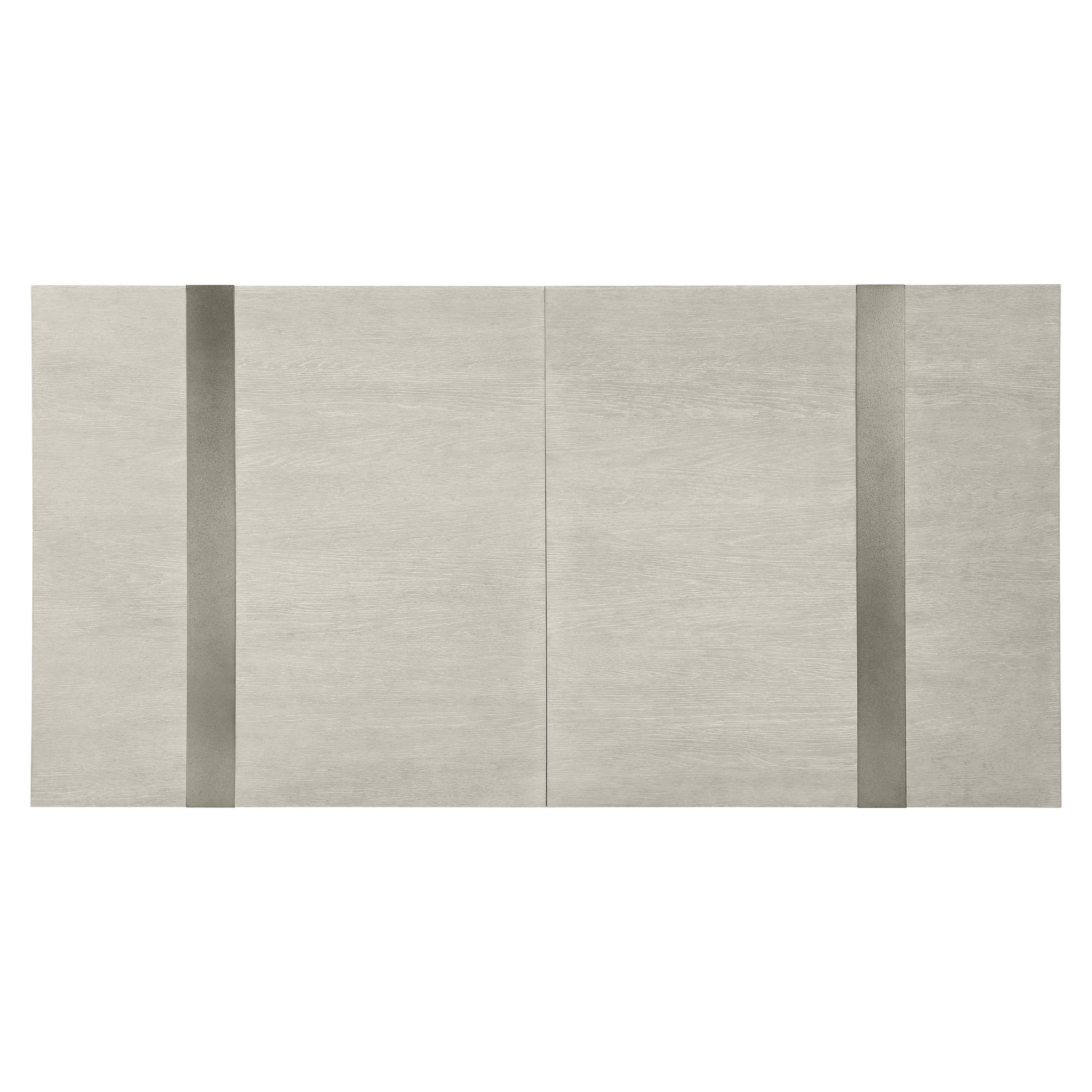 Tempo Satin Nickel Dining Table - Ornate Home