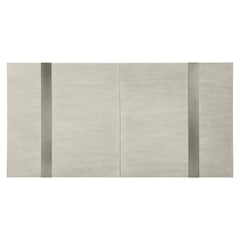 Tempo Satin Nickel Dining Table - Ornate Home