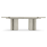 Tempo Satin Nickel Dining Table - Ornate Home