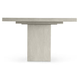 Tempo Satin Nickel Dining Table - Ornate Home