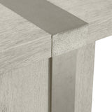 Tempo Satin Nickel Dining Table - Ornate Home