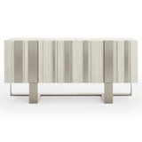 Tempo Satin Nickel/Larza Buffet (68" W) - Ornate Home