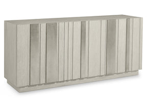 Tempo Satin Nickel/Larza Buffet (72" W) - Ornate Home