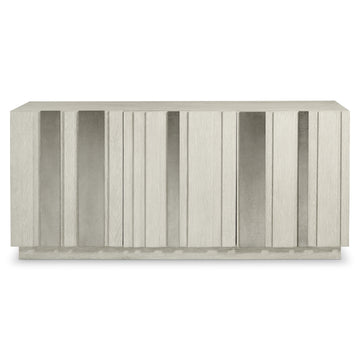 Tempo Satin Nickel/Larza Buffet (72" W) - Ornate Home