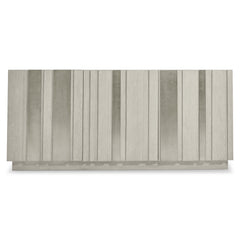 Tempo Satin Nickel/Larza Buffet (72" W) - Ornate Home