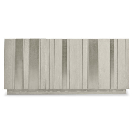 Tempo Satin Nickel/Larza Buffet (72" W) - Ornate Home