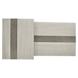 Tempo Satin Nickel/Larza Cocktail Table - Ornate Home