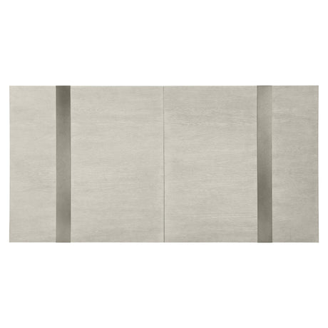 Tempo Satin Nickel/Larza Dining Table - Ornate Home