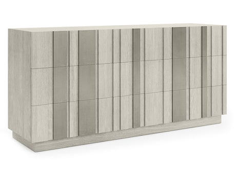 Tempo Satin Nickel/Larza Dresser - Ornate Home