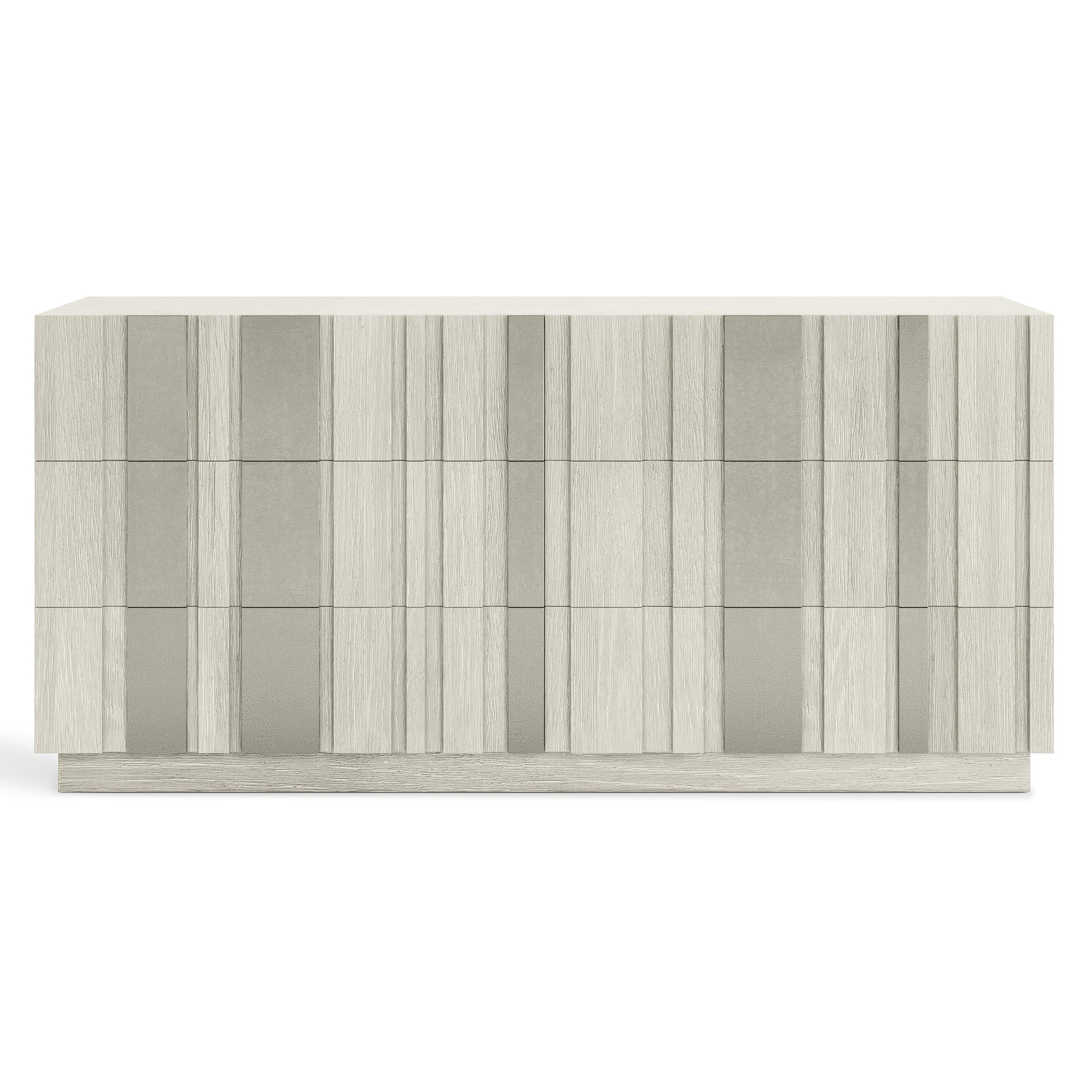 Tempo Satin Nickel/Larza Dresser - Ornate Home