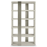 Tempo Satin Nickel/Larza Etagere - Ornate Home
