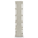 Tempo Satin Nickel/Larza Etagere - Ornate Home