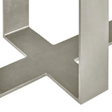 Tempo Satin Nickel/Larza Nightstand - Ornate Home