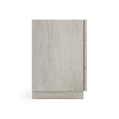Tempo Satin Nickel/Larza Nightstand - Ornate Home