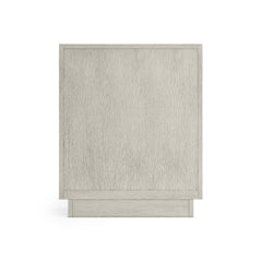 Tempo Satin Nickel/Larza Nightstand - Ornate Home