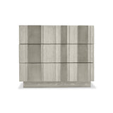 Tempo Satin Nickel/Larza Nightstand - Ornate Home