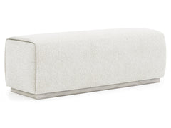 Tempo White/Cream Bench - Ornate Home