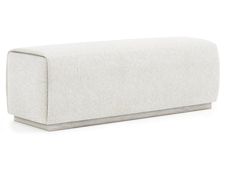 Tempo White/Cream Bench - Ornate Home