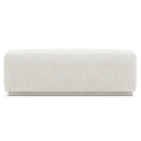 Tempo White/Cream Bench - Ornate Home