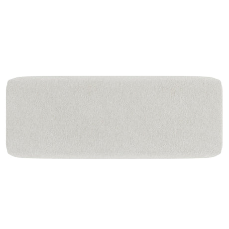 Tempo White/Cream Bench - Ornate Home