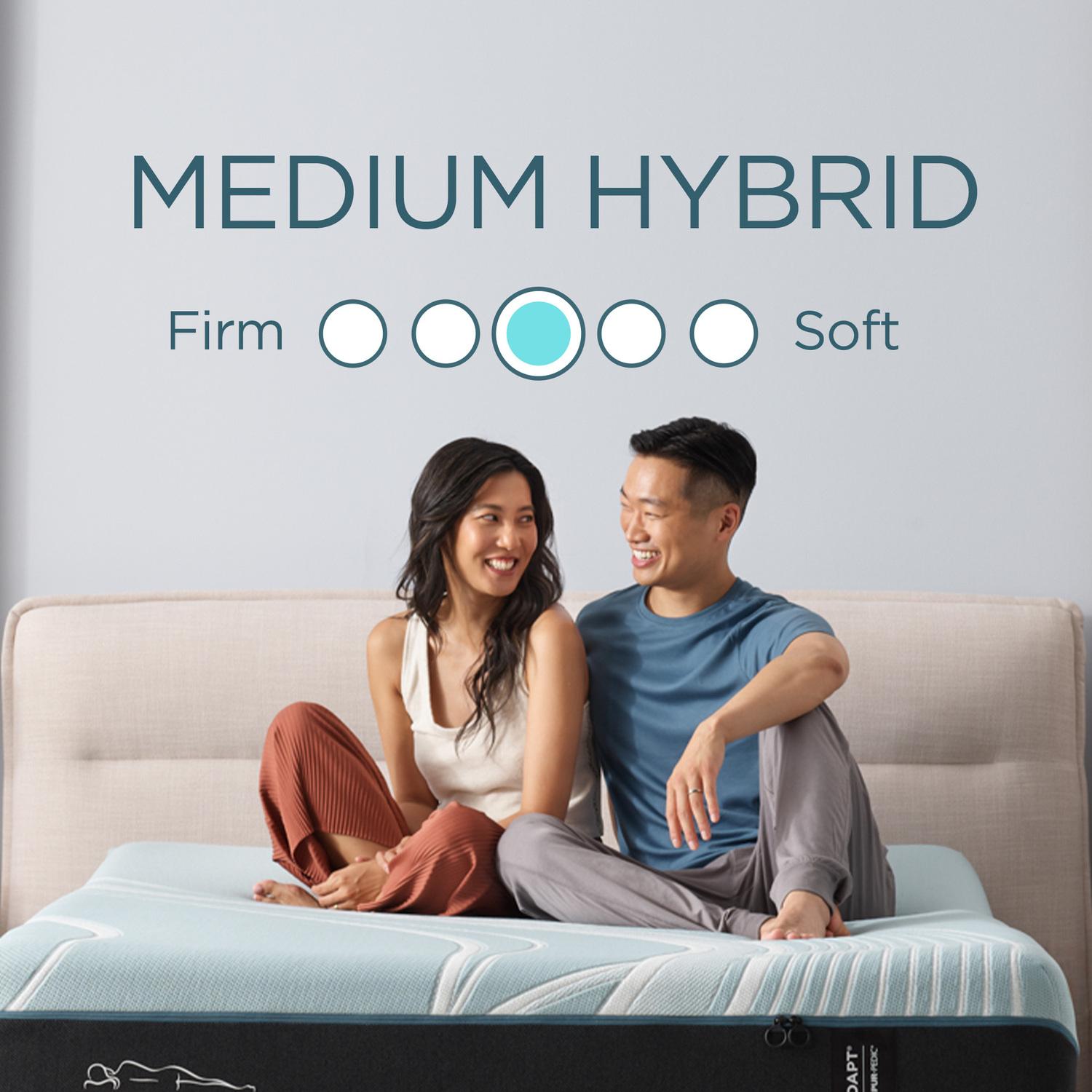 Tempur-Pedic® LuxeAdapt 2.0 Medium Hybrid Mattress - Ornate Home