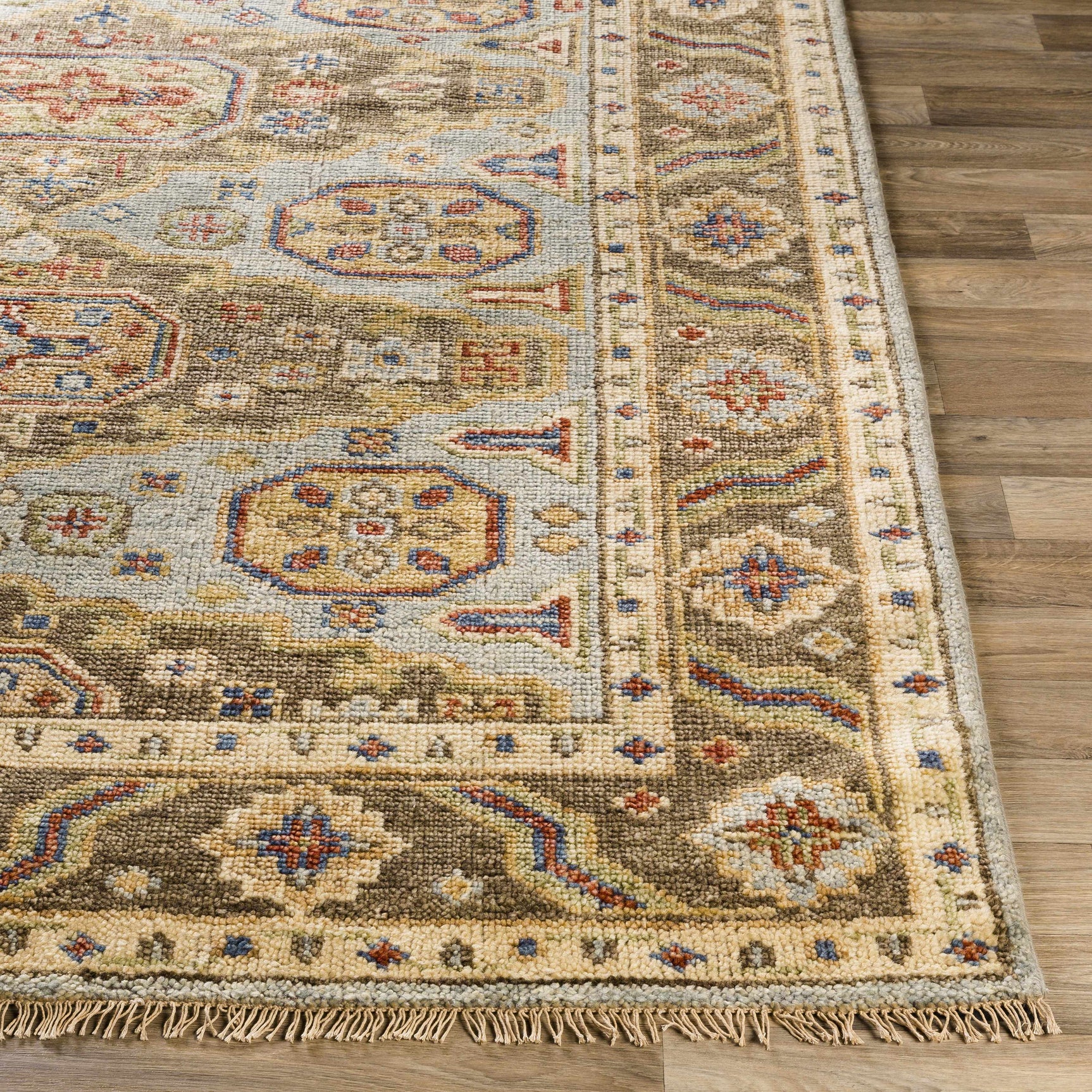 Temvik Handmade Wool Rug - Clearance - Ornate Home