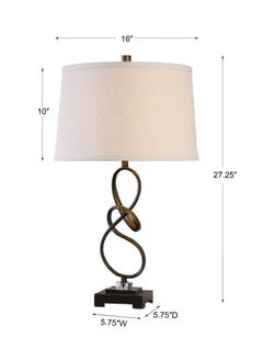 Tenley Oil Rubbed Bronze Lamp - Ornate Home