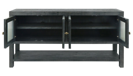 Tenno Black Cabinet - Ornate Home