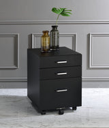 Tennos Black Cabinet - Ornate Home