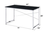 Tennos Black Vanity Desk - Ornate Home