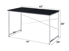 Tennos Black Vanity Desk - Ornate Home